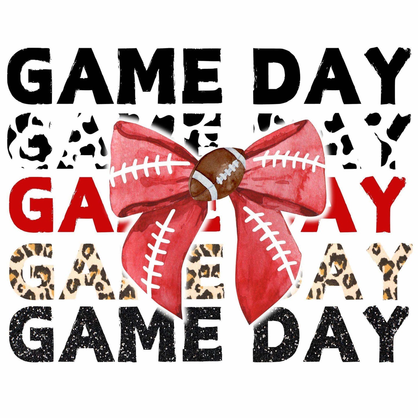 Game Day Bow Design Shirt