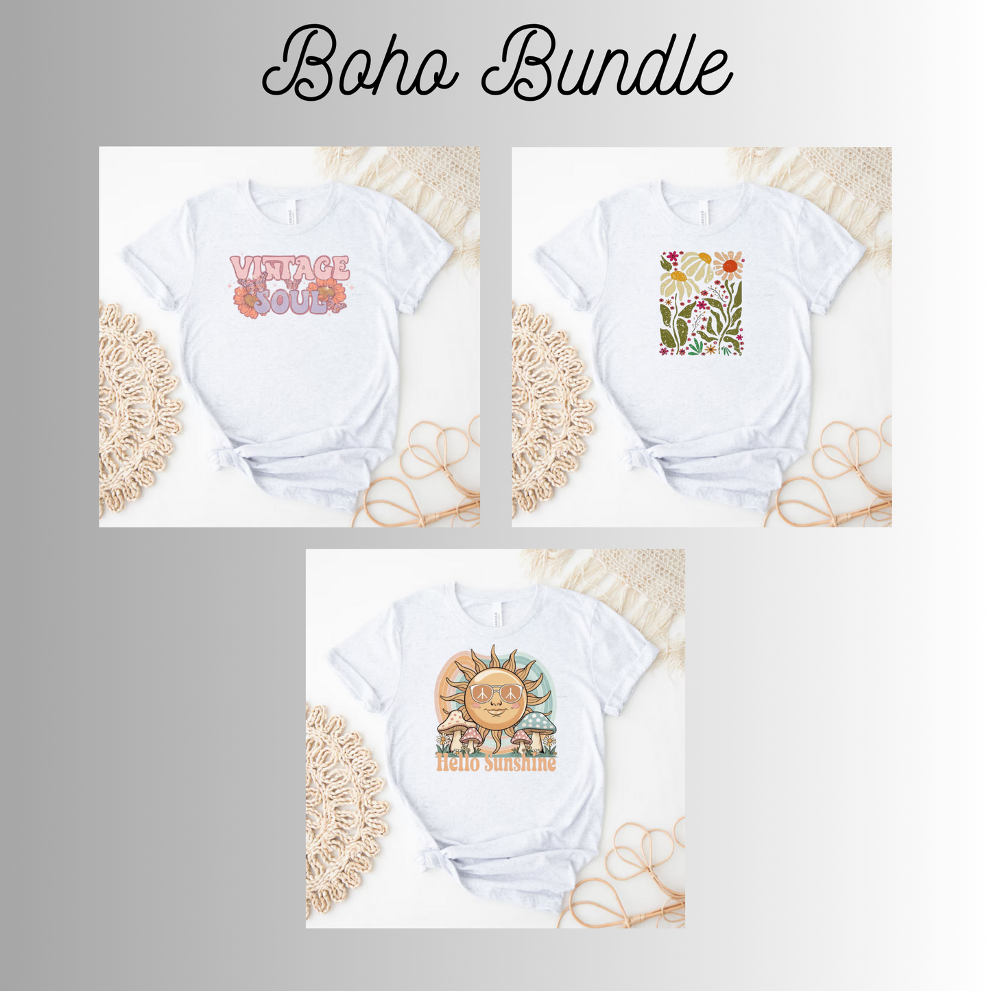 Boho T-Shirt Bundle