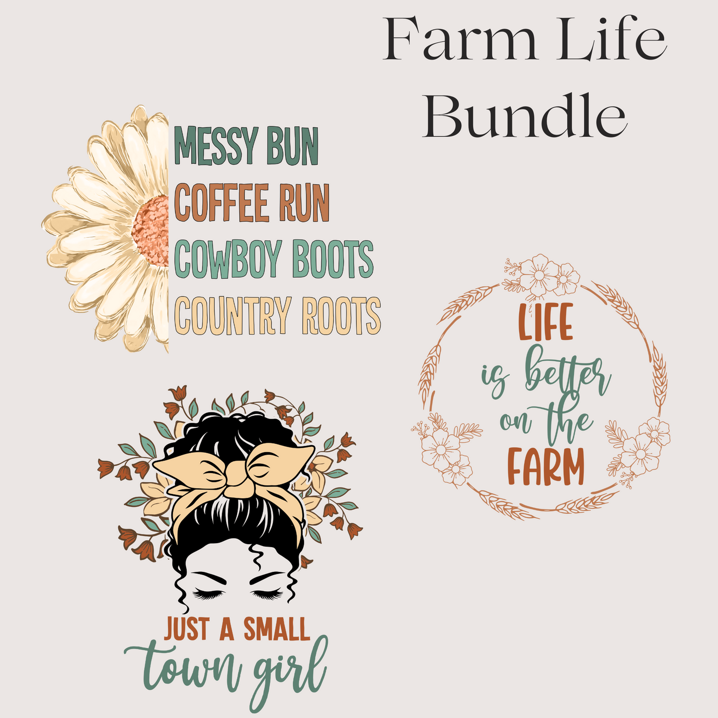 Farm Life T-Shirt Bundle