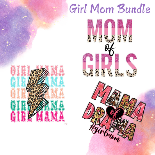 Girl Mom T-Shirt Bundle