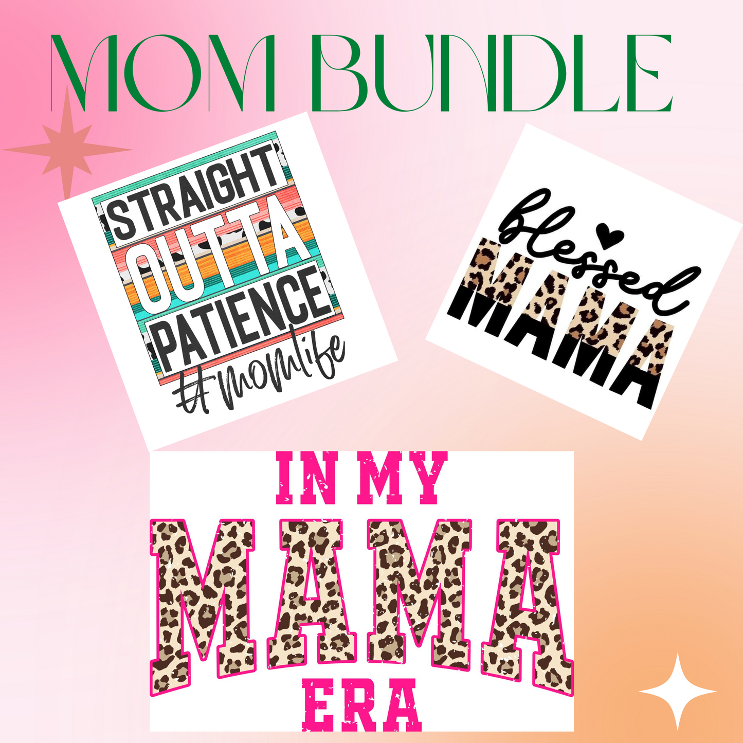 Mom T-Shirt Bundle 2.0