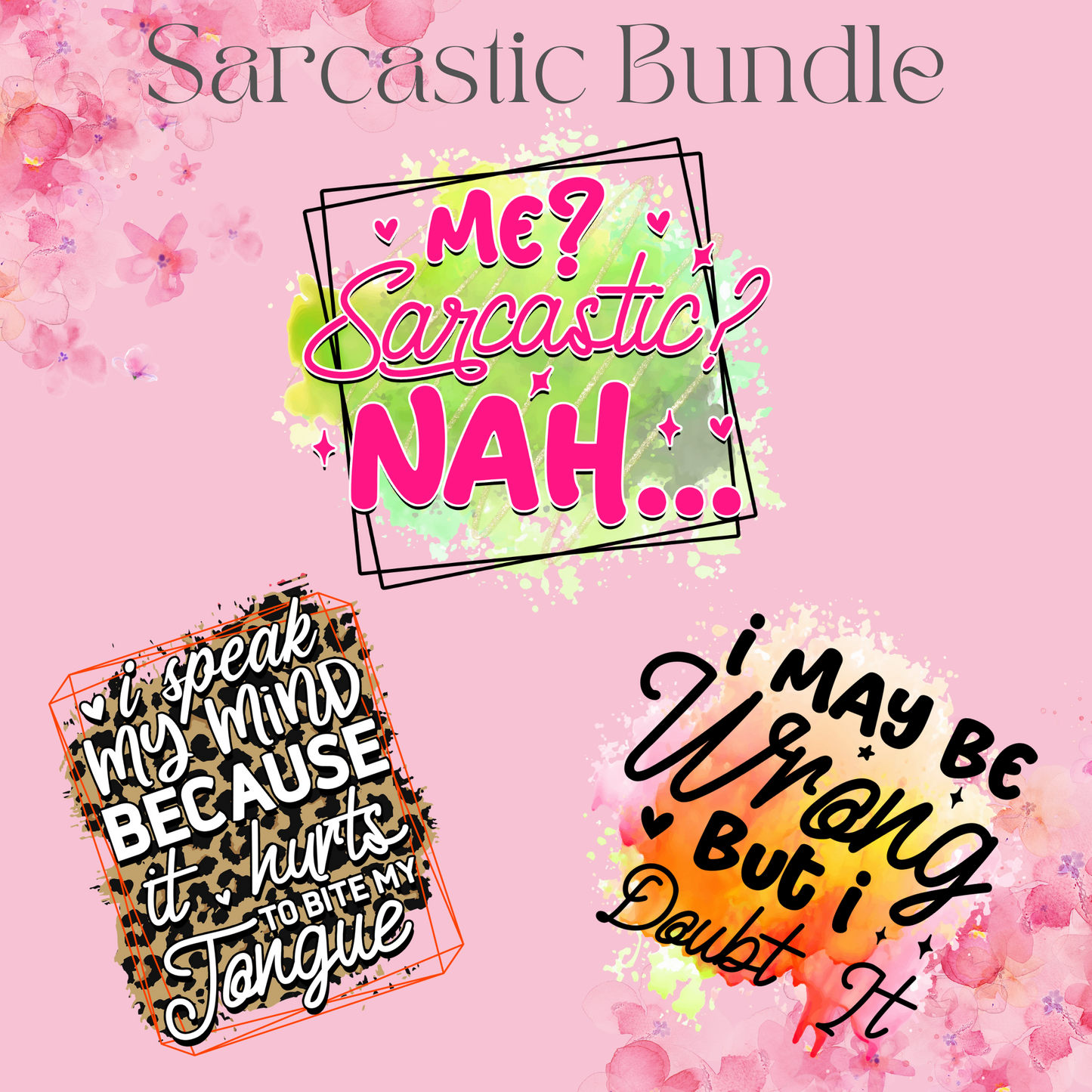 Sarcastic T-Shirt Bundle