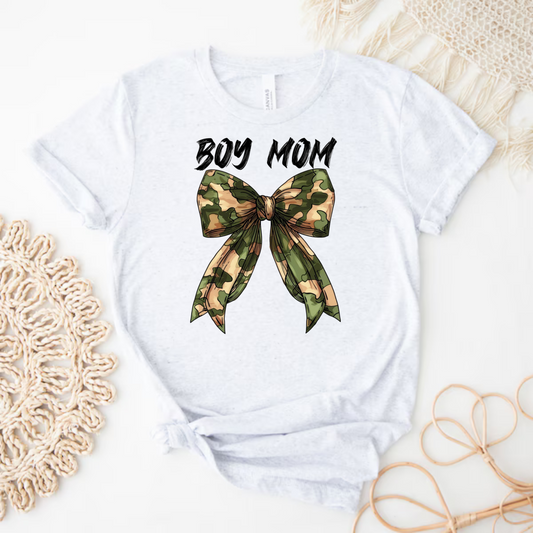 Boy Mom Bow Shirt