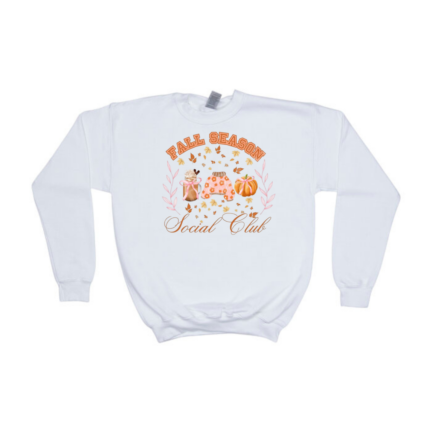 Fall Season Social Club Crewneck