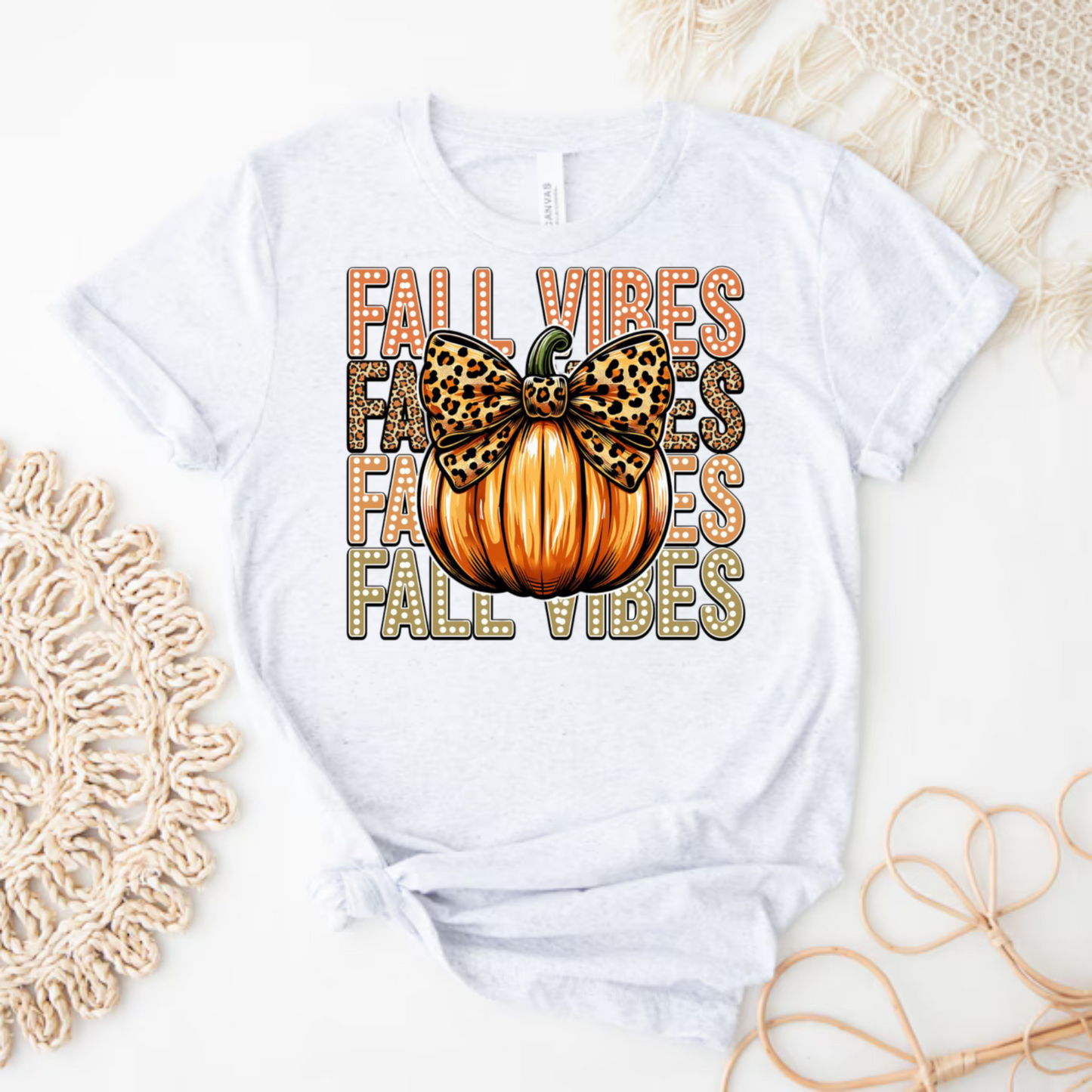 Fall Vibes Pumpkin Shirt