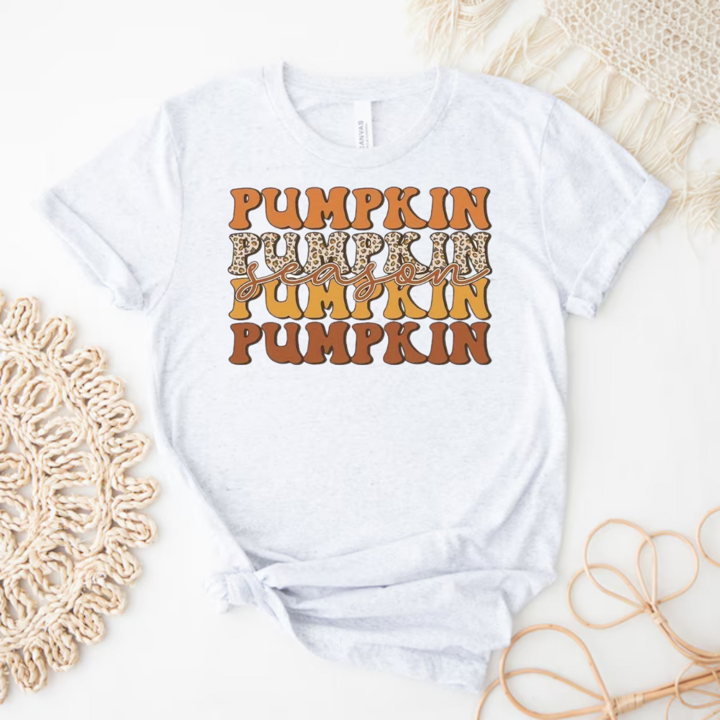 Pumpkin Stacked Season Shirt