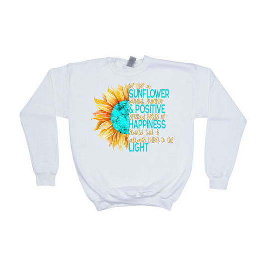 Be Like A Sunflower Crewneck