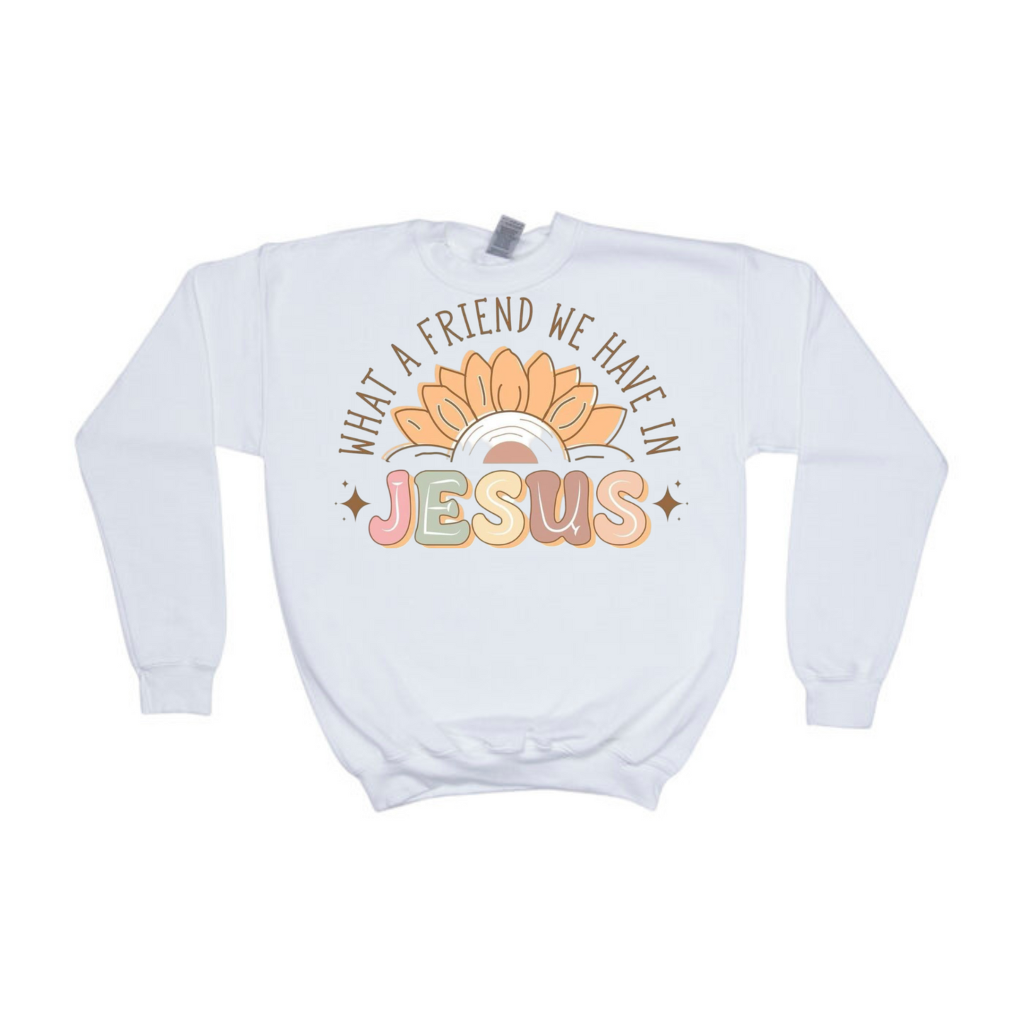 What A Friend We Have Jesus Crewneck